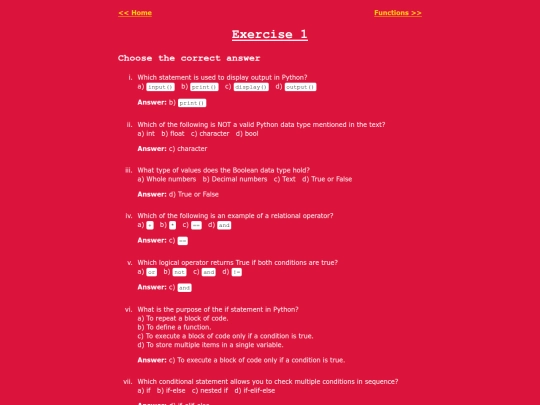 Grade 10/Exercise 1 screenshot