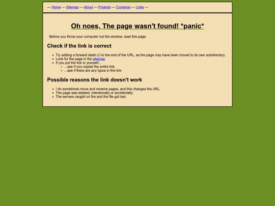 not_found screenshot