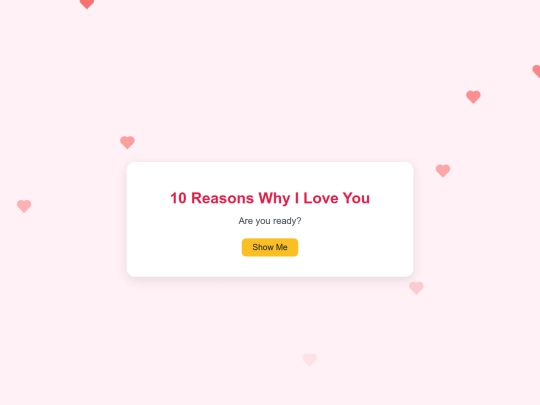 reasons screenshot