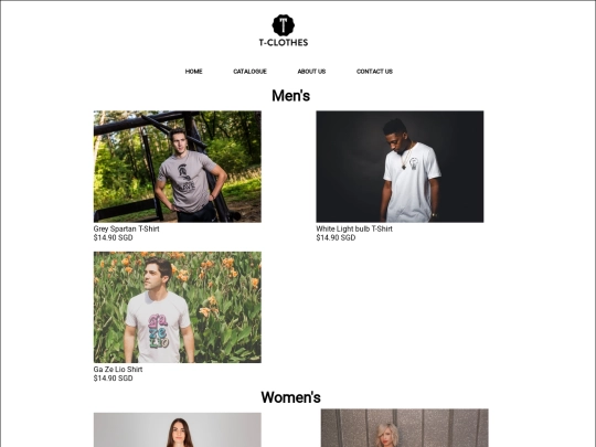 catalogue screenshot