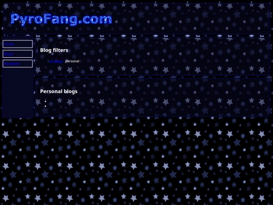 blog/personalblogs screenshot