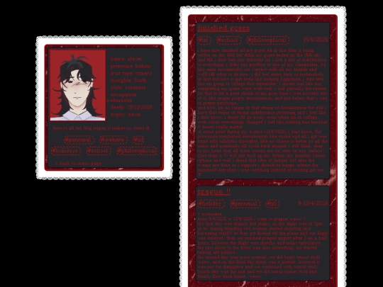 blog screenshot