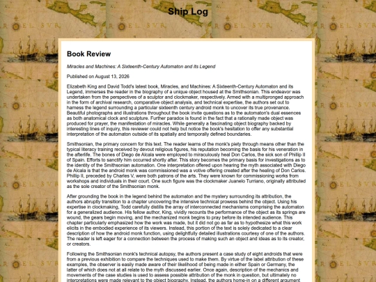 seafarerslog screenshot