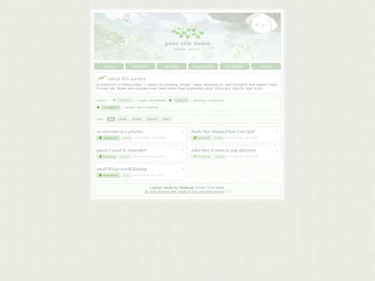 garden screenshot