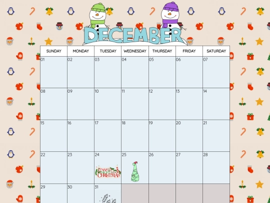 calendar/dec screenshot