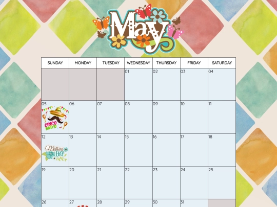 calendar/may screenshot