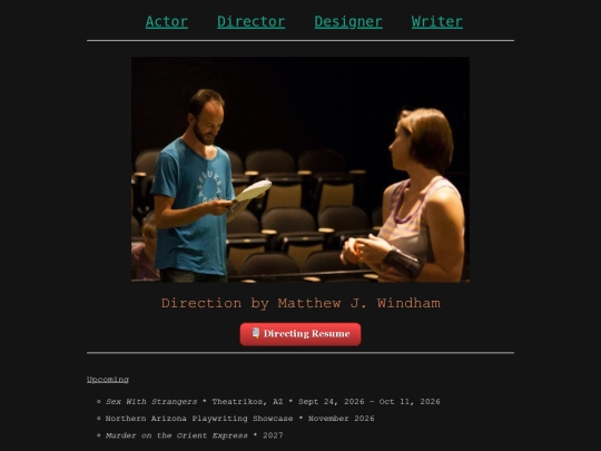 directing screenshot
