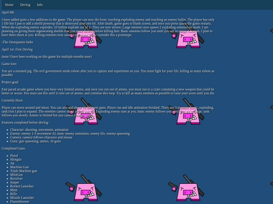devlog screenshot