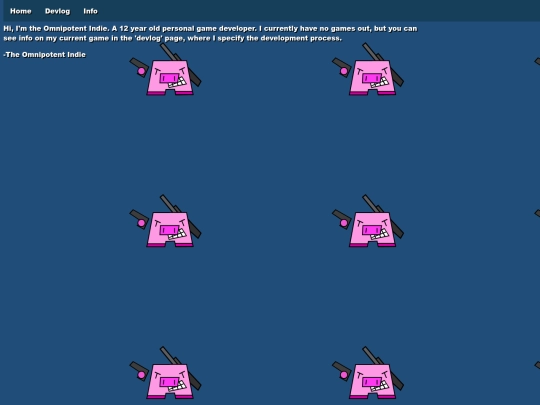 info screenshot