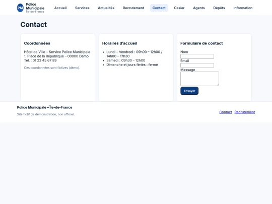 contact screenshot