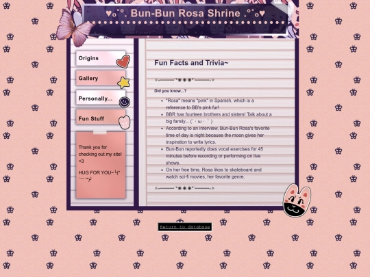 diane/bunbunshrinetrivia screenshot