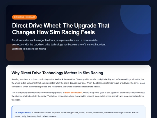 directdrivewheelindex screenshot