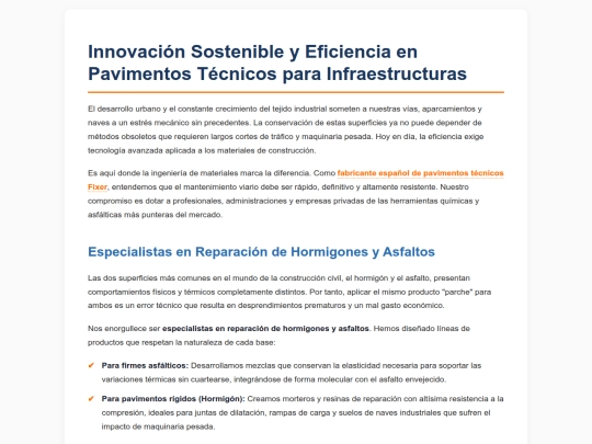 fixerpavimentosindex screenshot