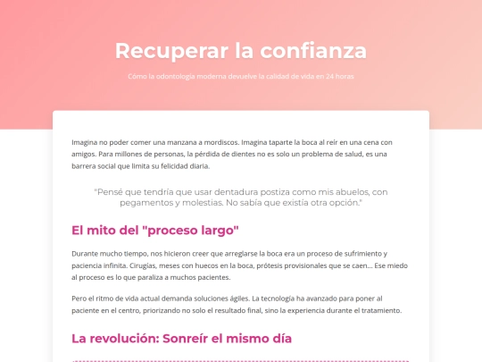 implantesinmediatosindex screenshot