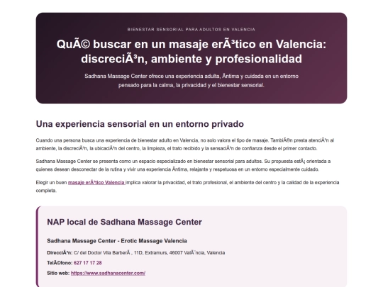 masajeerticoValenciaindex screenshot