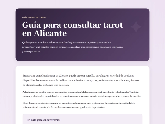 tarotistasenalicanteindex screenshot