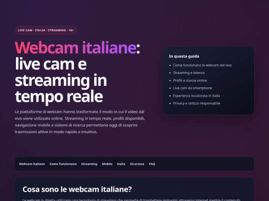 webcamitalianeindex screenshot