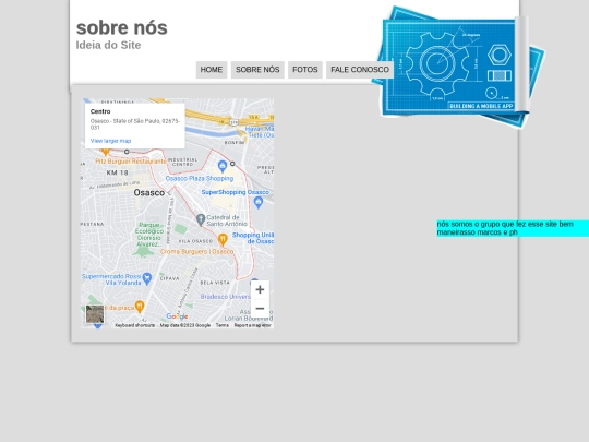 sobre screenshot