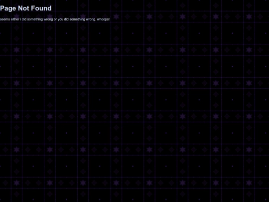 not_found screenshot