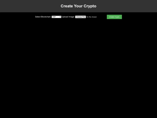 create-crypto screenshot