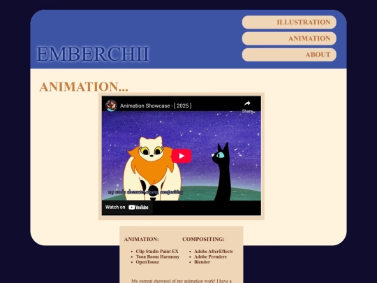 animation_portfolio screenshot