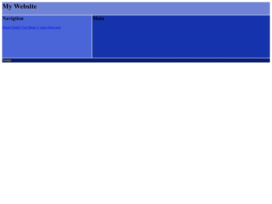 Gerardo website/music screenshot