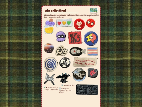 pin-collection screenshot