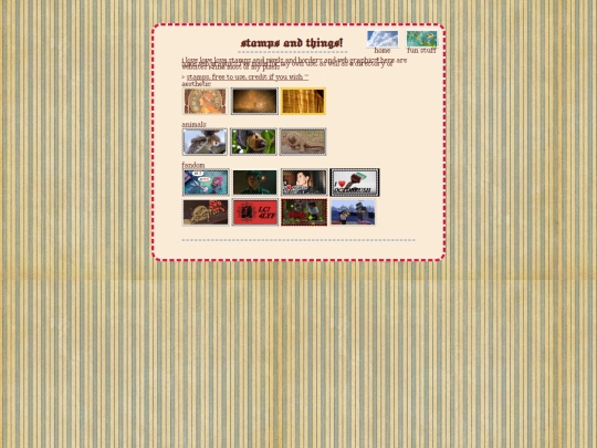 stamps-and-things screenshot