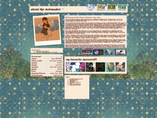 webmaster screenshot