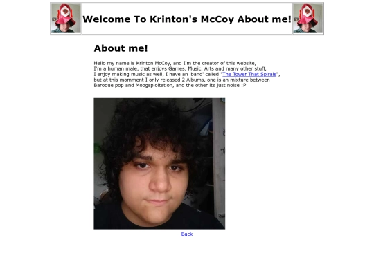 aboutme screenshot