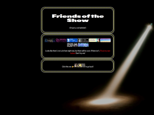 Friends of the Show/links screenshot