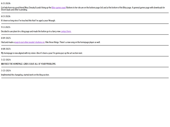 changelog screenshot