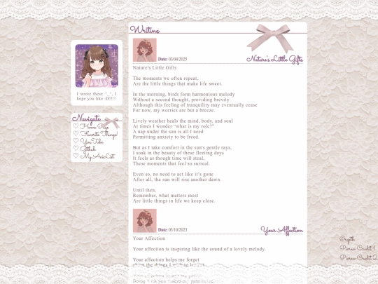 writing screenshot
