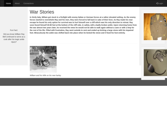 AboutPage screenshot