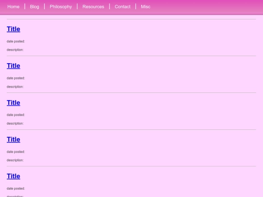 blog screenshot