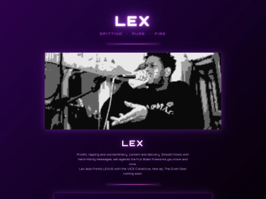 Lex screenshot