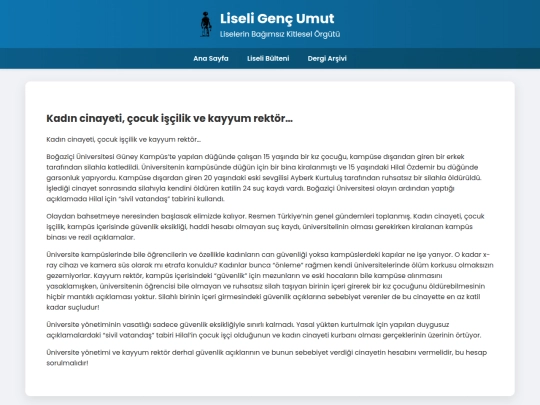 bogazici screenshot