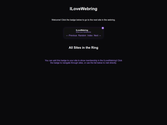 Iloveonionring/Webring screenshot