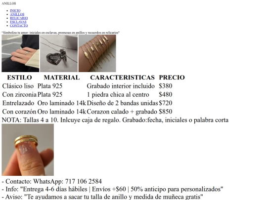anillos screenshot