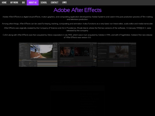 ae screenshot
