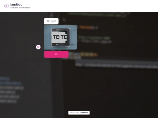 landbot-test-old screenshot