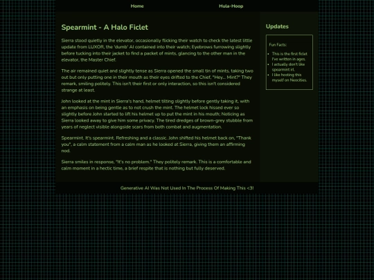 Spearmint screenshot