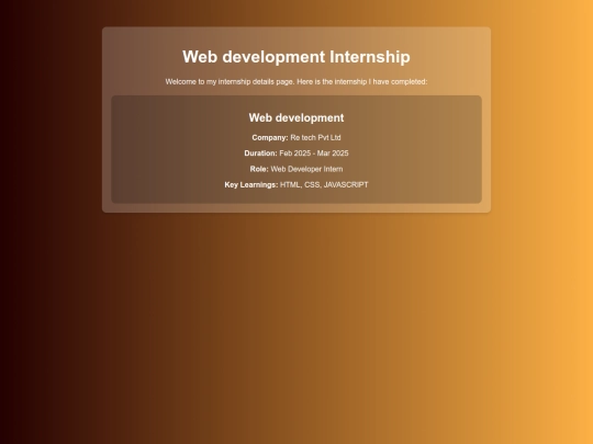 plotfolio.internship/internship screenshot