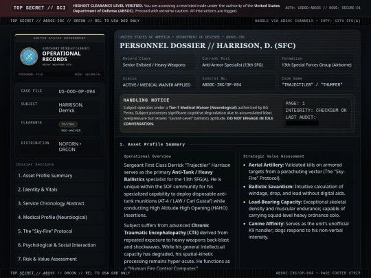 harrison screenshot