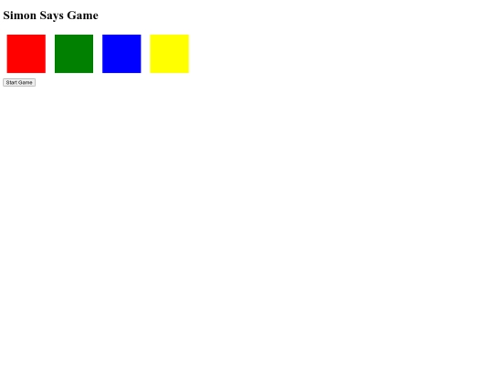 Simon screenshot