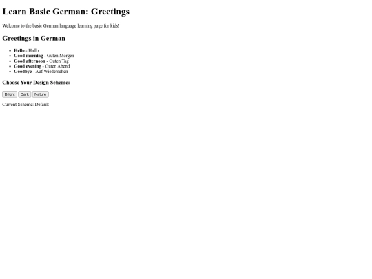 basicgerman screenshot