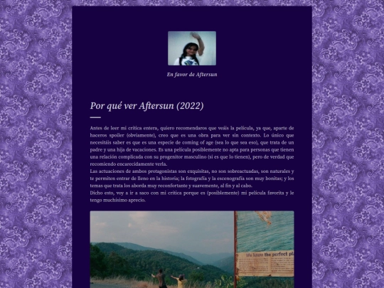 recs_aftersun screenshot