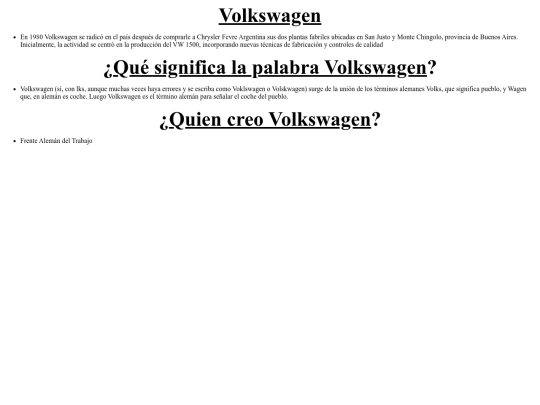 historia volkswagen screenshot