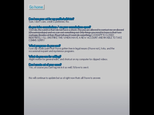 faq screenshot