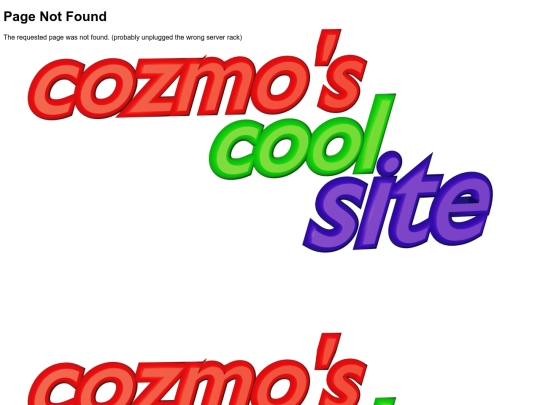 not_found screenshot
